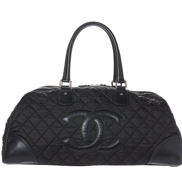 SOLD - Chanel Black Quilted Paris XL Travel Bag. Perfect Travel Bag! – Coco  et Louis