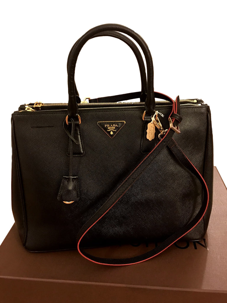 Prada Saffiano Lux Executive Tote Bag. Pure Class! – Coco et Louis