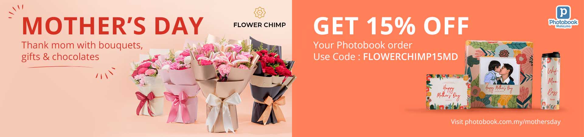 Photobook x Flower Chimp | Offers & Deals