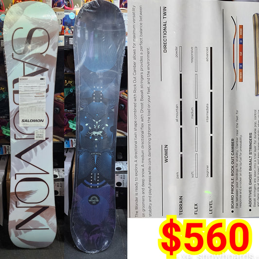 Salomon SUPER 8 model 2023 model 151cm men's snowboard – xe_snowboards