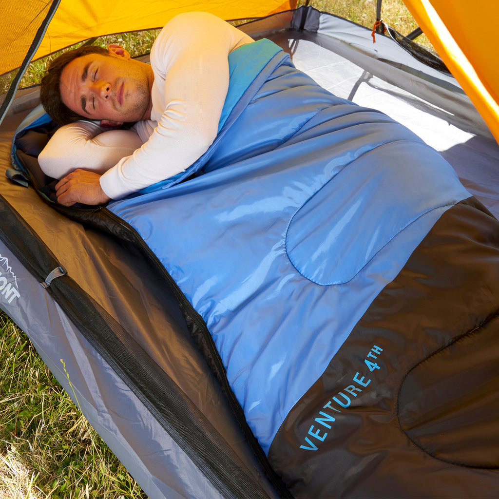 a sleeping bag