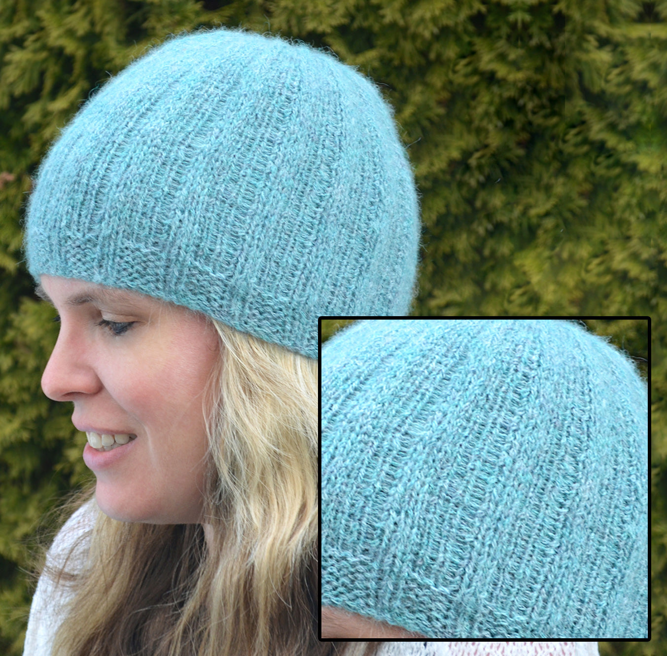 Free knitting pattern for baby hat using worsted weight yarn