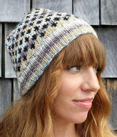 Fair Isle Hat free knitting pattern