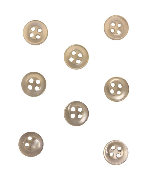1 1/8 Honey Beige Wood Buttons, LaMode