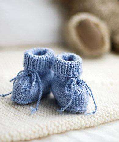 yarn booties