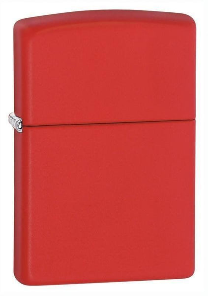 Zippo Lighter - Red Matte – Lighter USA