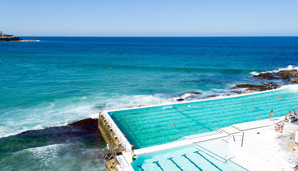 Icebergs in Bondi Australia.