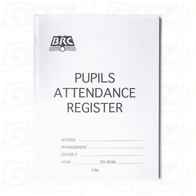 Brc Pupils Attendance Register