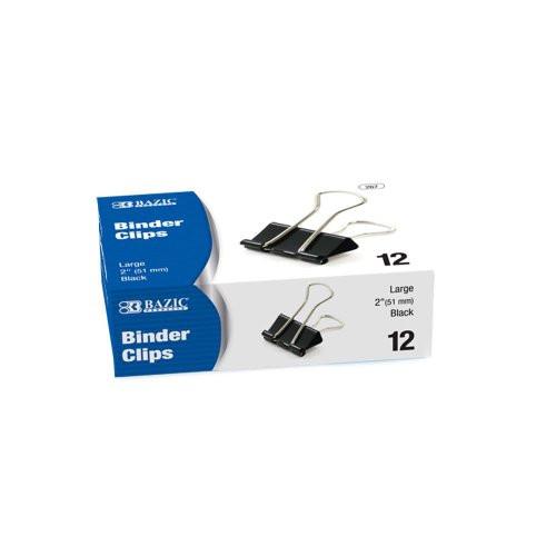 what is the largest binder clip size