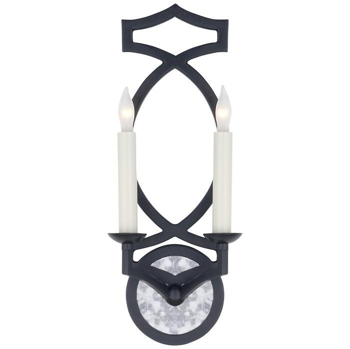 Regent Rectangular Sconce in Bronze