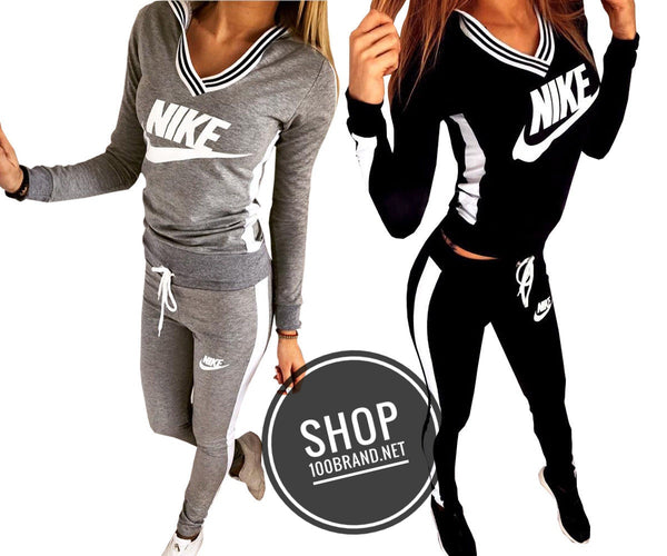 nike sweat pant suit