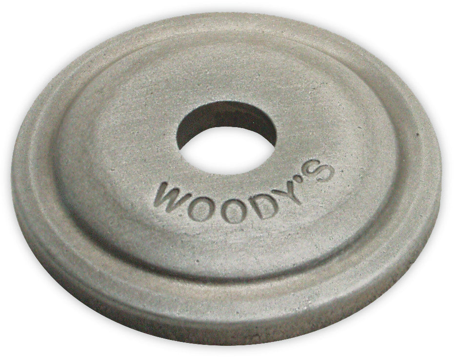 WOODYS DIGGER SUPPORT PLATES ROUND ALUM. 5/16" 144/PK AWA-3775-C