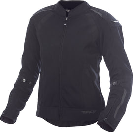 FLY RACING WOMEN'S COOLPRO MESH JACKET WHITE/BLACK 2X 477-8056-6