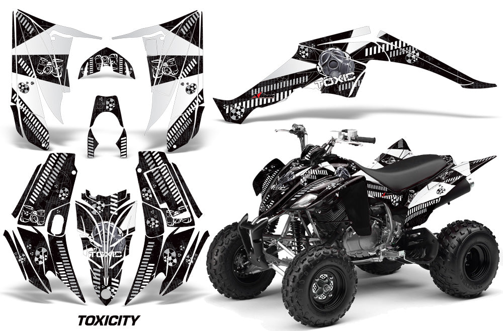 ATV Decal  Graphic Kit Quad  Sticker Wrap For Yamaha  Raptor 