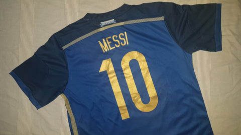 1) 2013-14 Argentina Away Shirt Size 