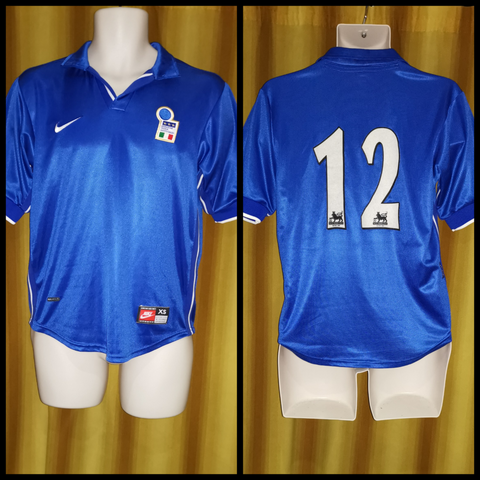 1998 Italy Home Shirt Size Extra Small 