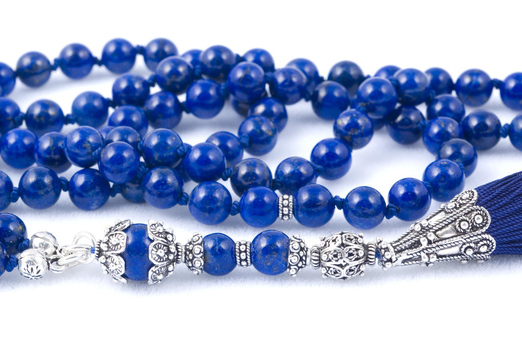 lapis lazuli prayer beads
