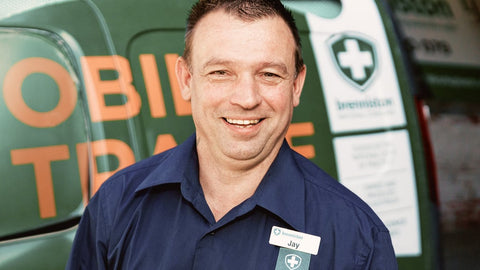 Brenniston workplace first aid territory manager Jay Smyth.