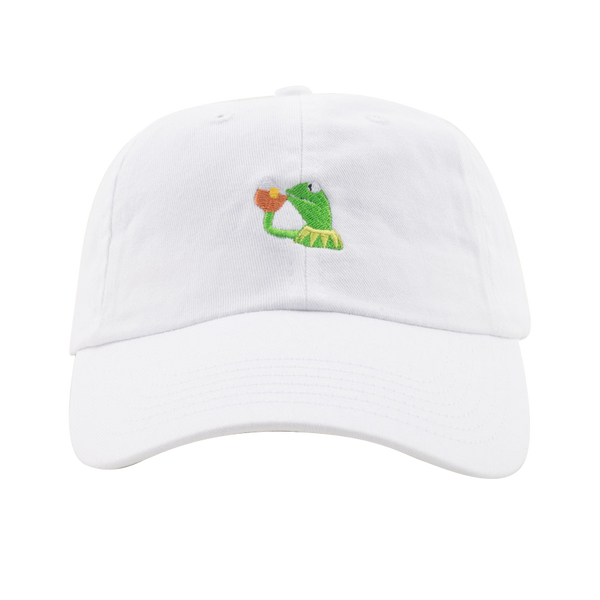 None Of My Business Hat White