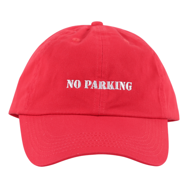 Cigarette Red Curb Hat Red