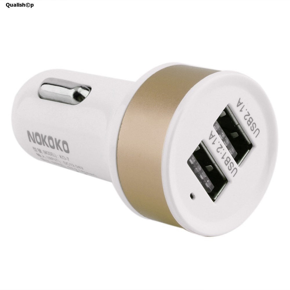 dual port car charger adapter