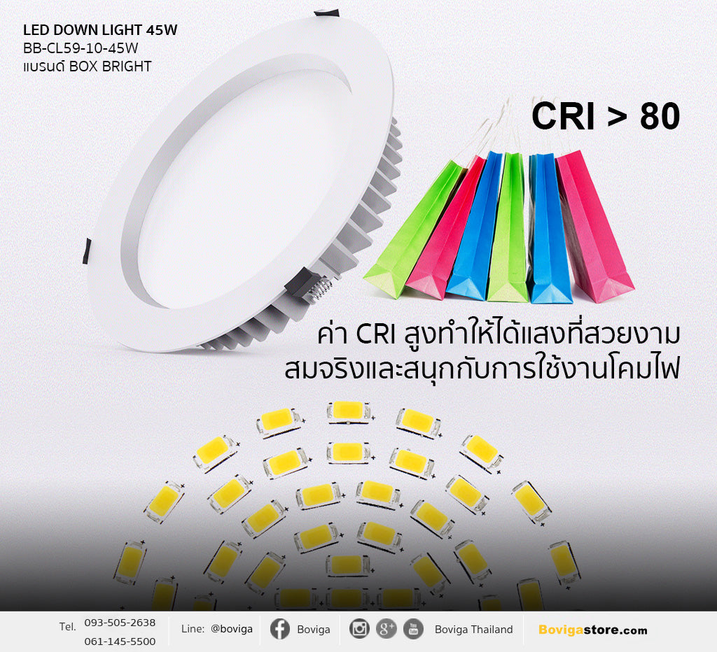 โคมไฟ LED สำหรับ Showroom | โชว์รูมรถยนต์