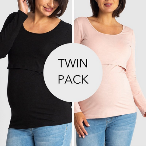 Long Sleeve Nursing Tops