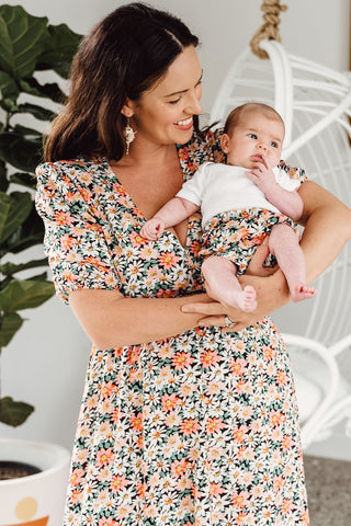 matching baby and mum dresses