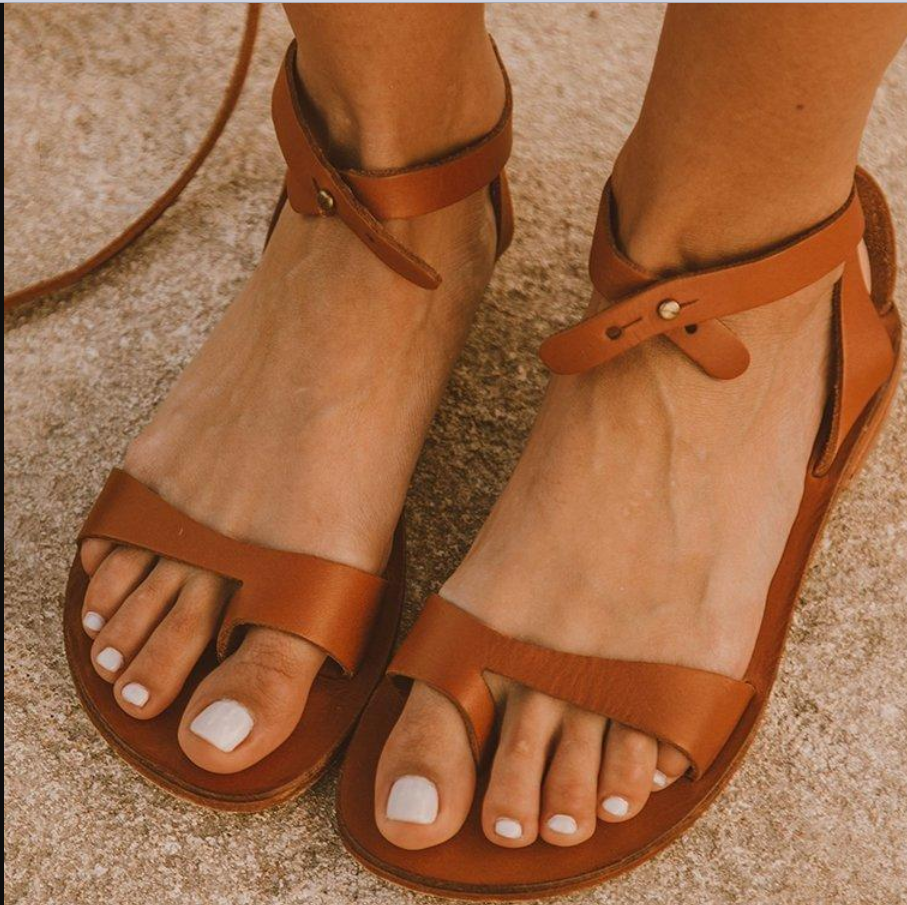 Hot style women's hot selling flat toe sandals