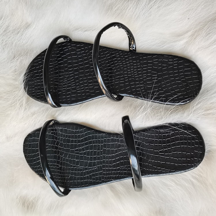 New breathable beach sexy ladies fashion large size sandals and slippers