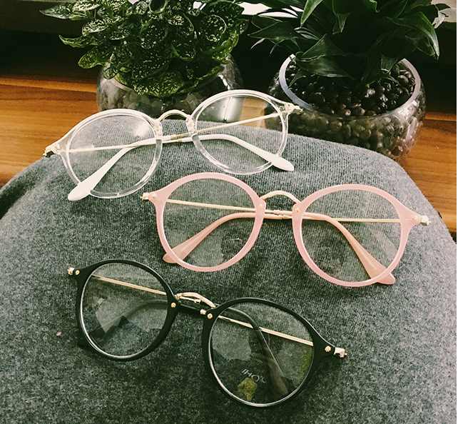 Kawaii Circle Glasses