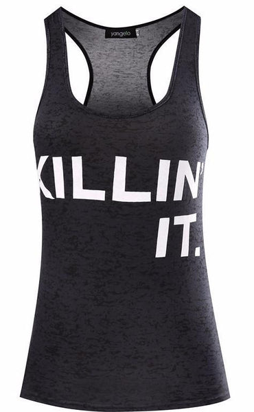 Killin' It Tank Top for Women - Activewear – Rebel Style Shop