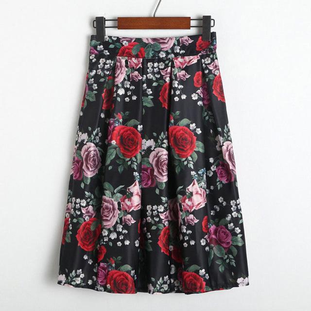 Sakura Midi Skirt – Rebel Style Shop