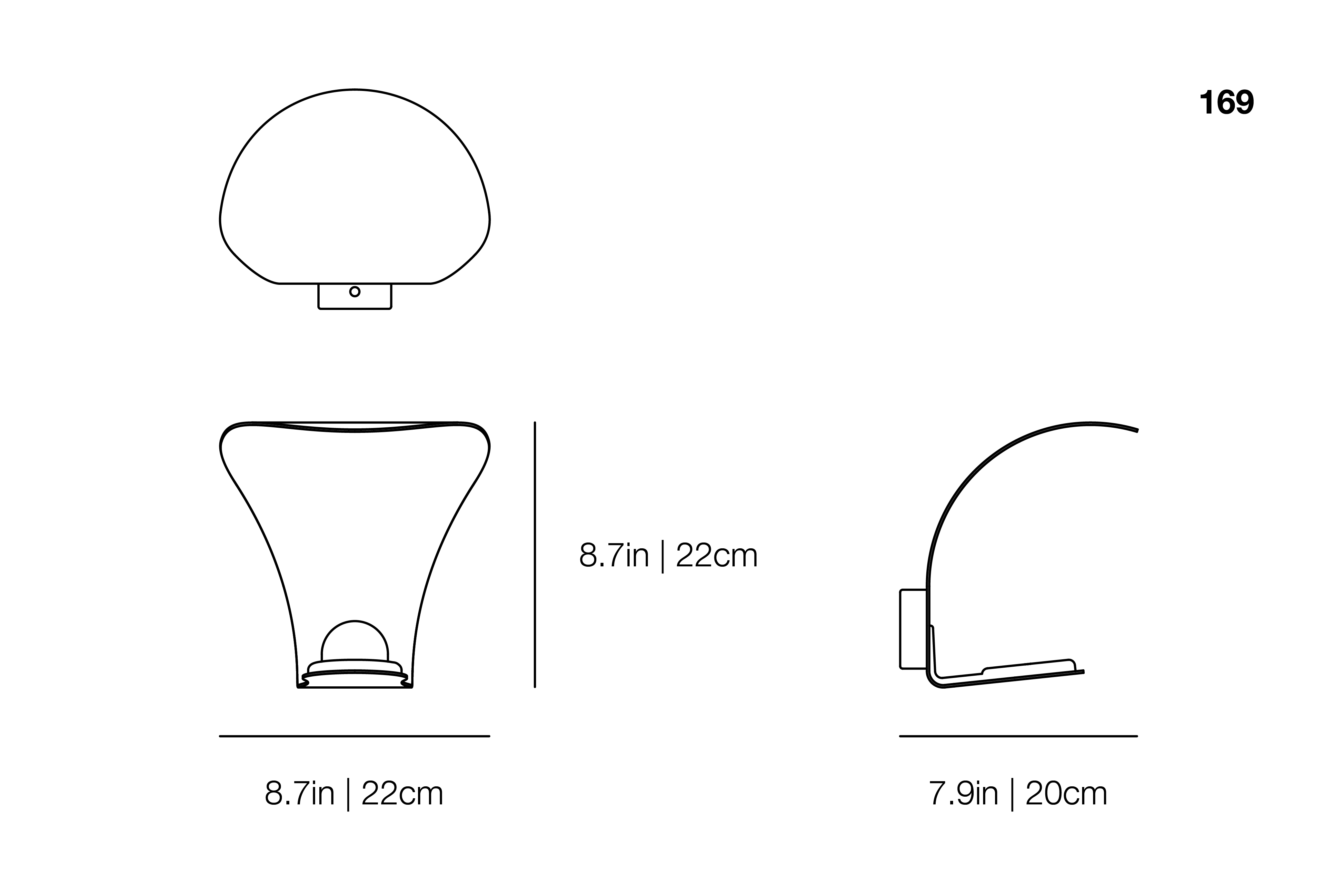 Voil  - Wall Lamp