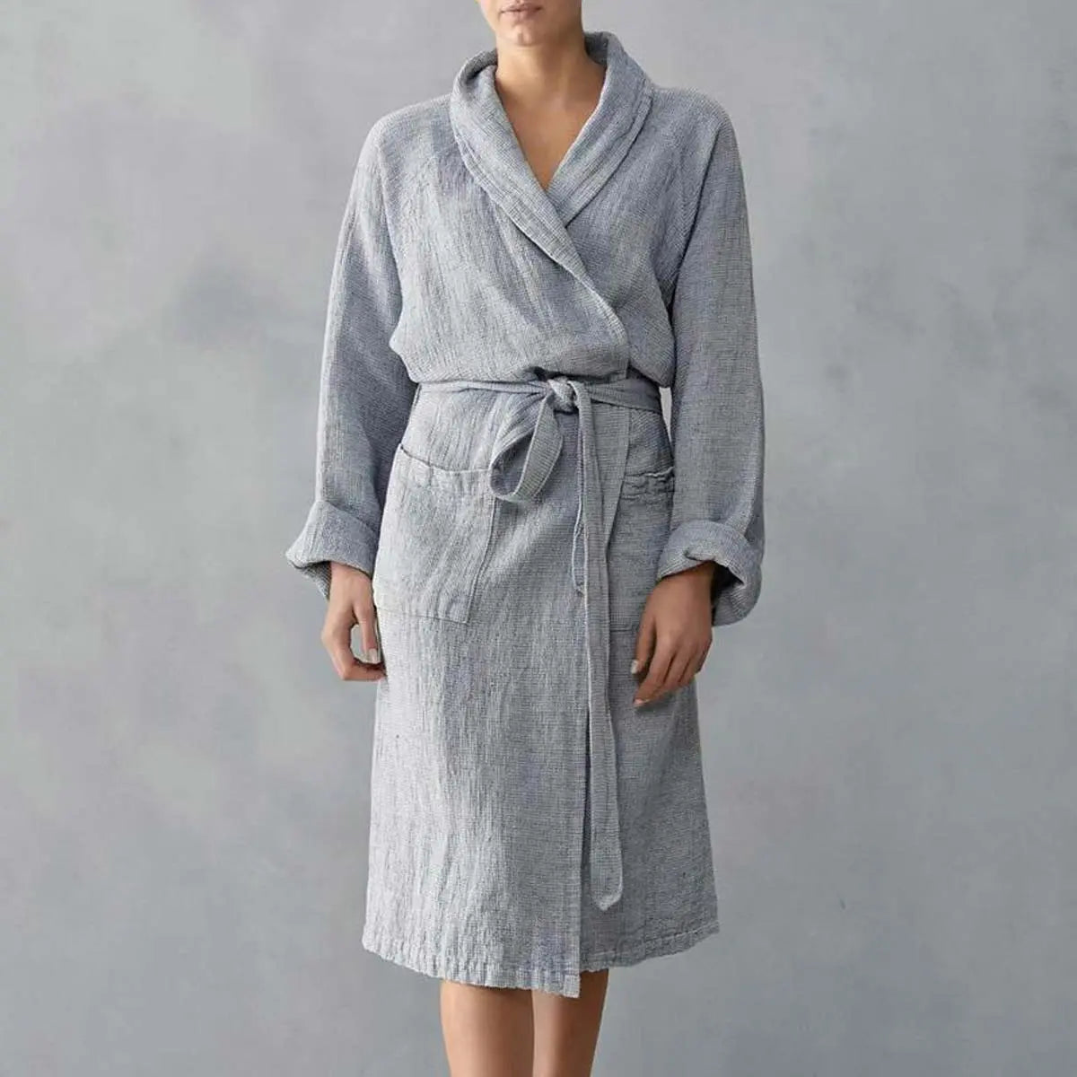 JANGEORGe Interiors & Furniture Society Limonta Maco Bathrobe Ardesia