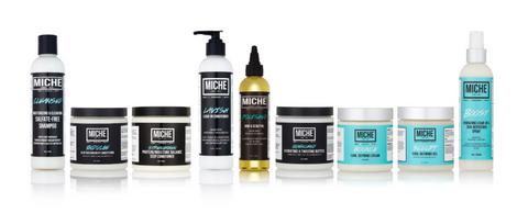 Full Miche product line for natural hair care