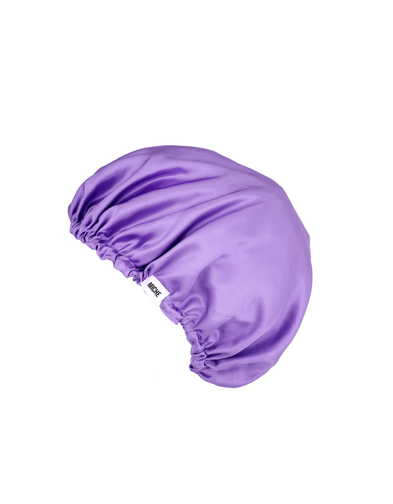 Lovely Lilac Satin Bonnet | Miche Beauty