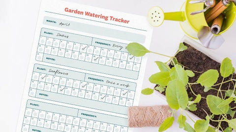 Garden water tracker
