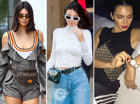 Kendall Jenner brings the fanny pack back