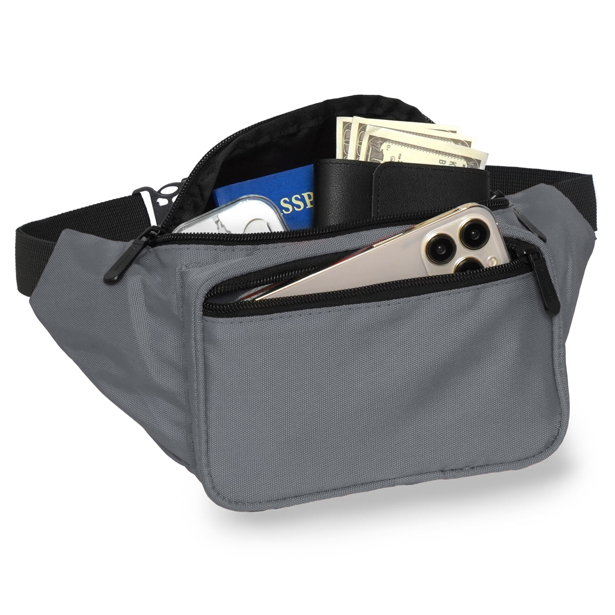 Portable Belt Extender for Fanny Pack Strap Extension Waist Bag