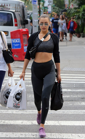 Bella Hadid Understands the Cross Body Fanny Pack Move 