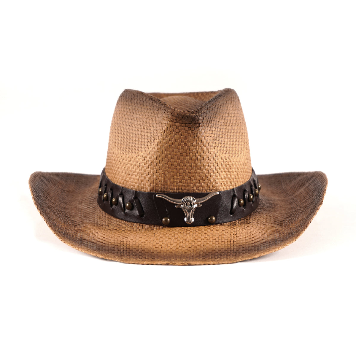 Black Longhorn Men & Women's Cowboy Cowgirl Hat - Western Hats for Wom