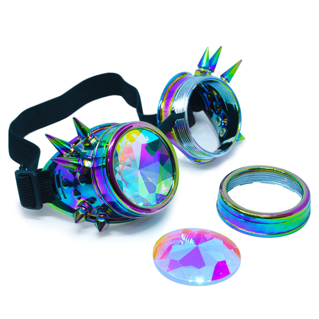 steampunk kaleidoscope goggles