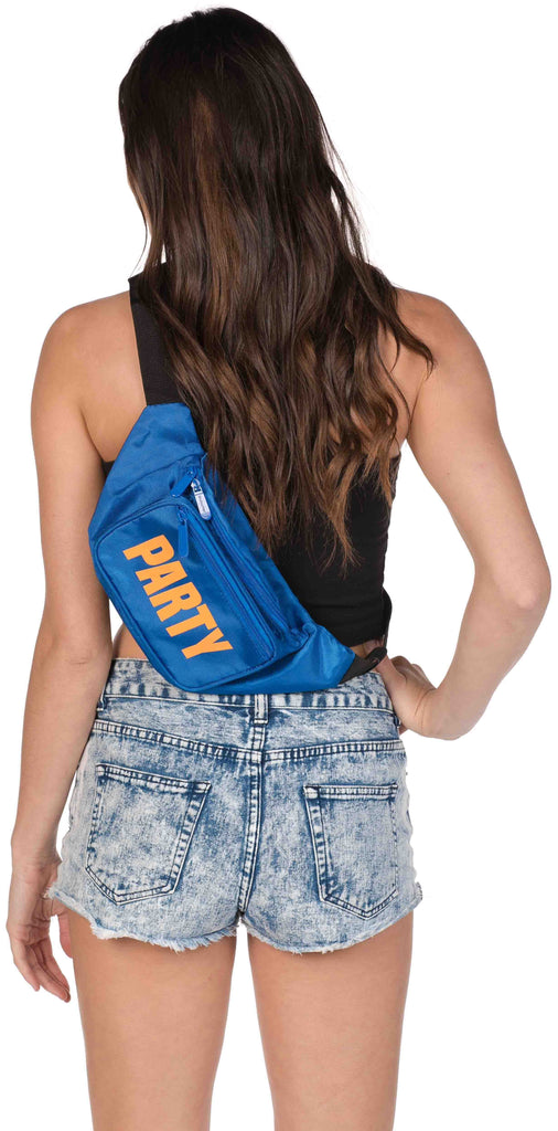Blue Neon Party Fanny Pack | SoJourner Bags