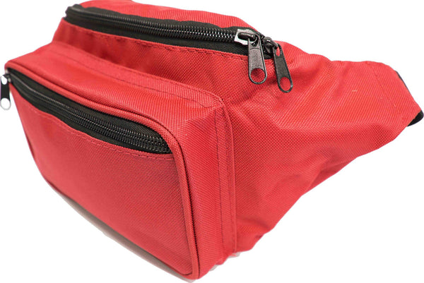 Solid Color Fanny Pack (Red) | SoJourner Bags