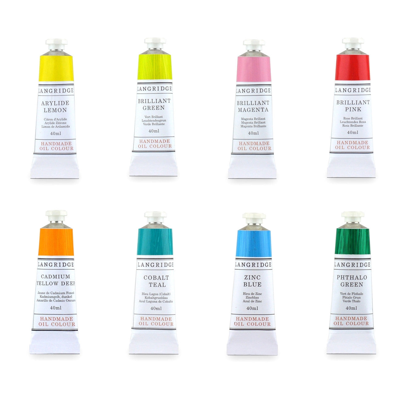 Langridge Oil Colour Chart