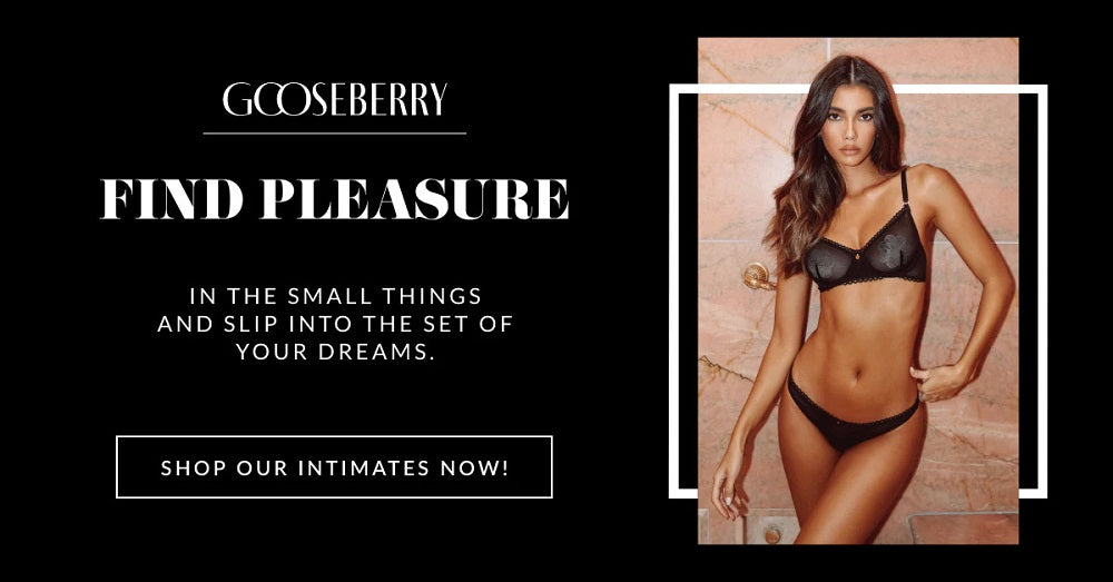 Find pleasure in the small things! Shop our intimates now!