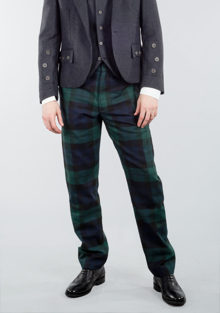 black watch tartan kilt outfit