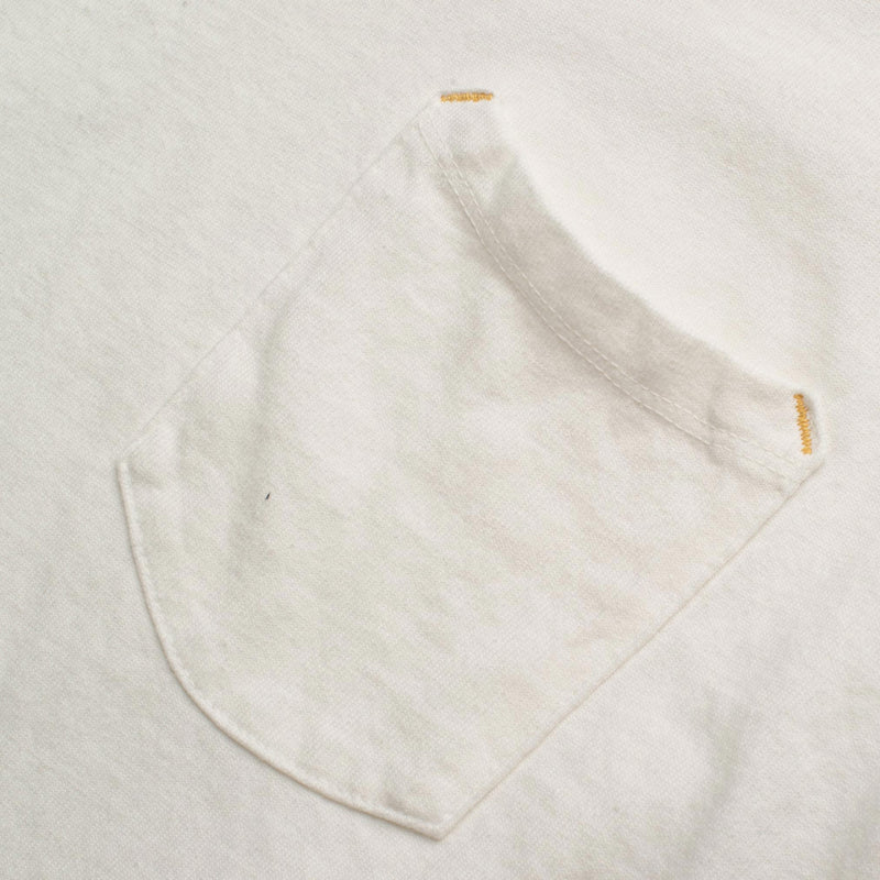 13 Oz Pocket T-Shirt in White