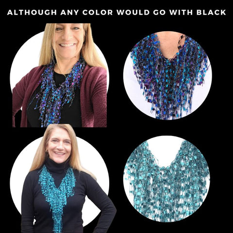 Turquoise Statement Jewelry to wear with black
